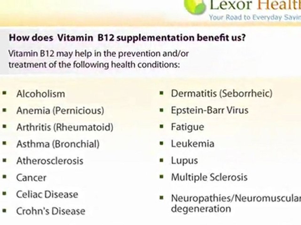 Vitamin B12 supplements provide glucose support, aid stress management and also help prevent hair loss.