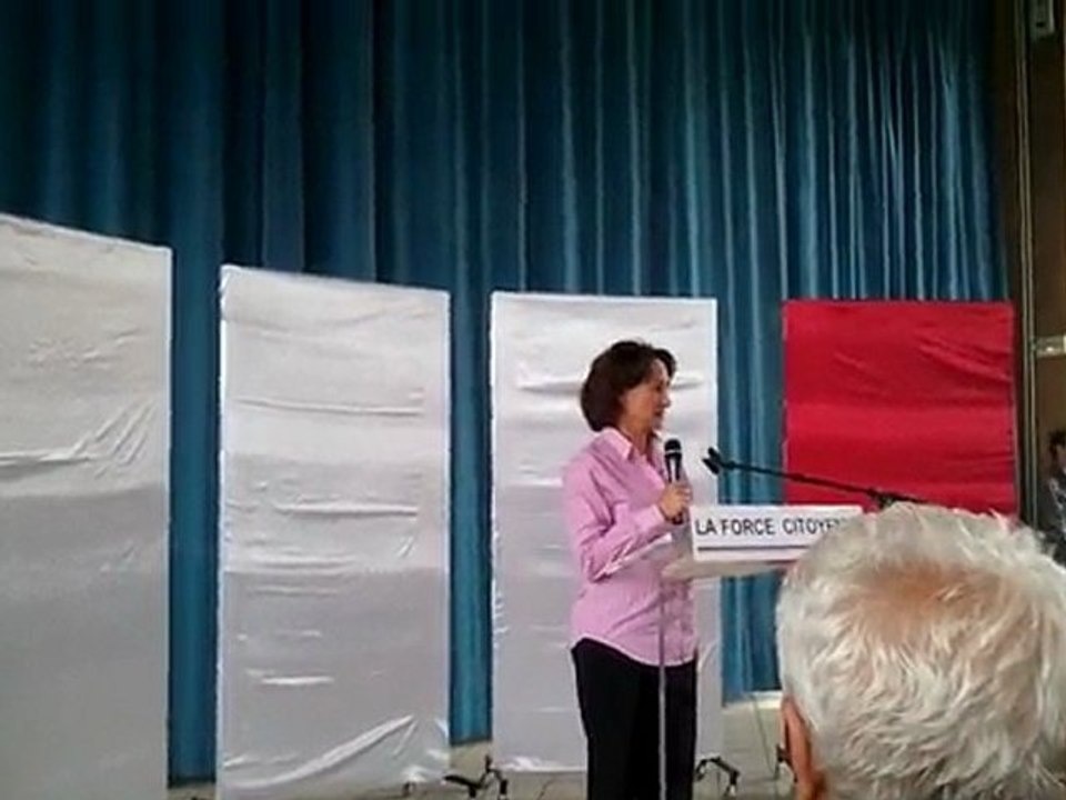 ségolène à Nancy le 14 mai 2011
