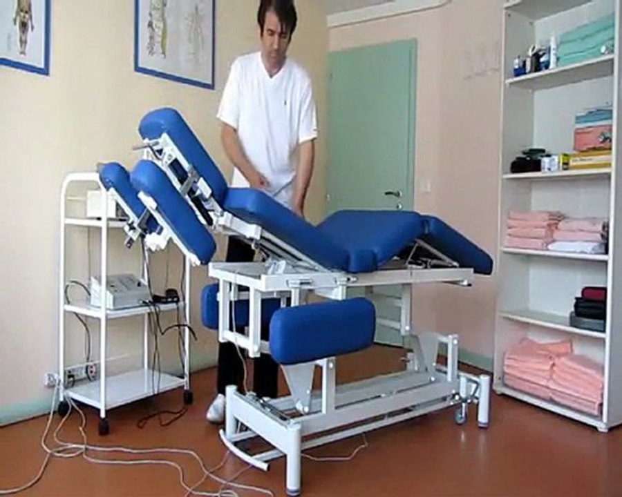 table de massage electrique