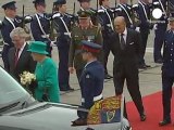 British Queen arrives in Dublin for historic visit