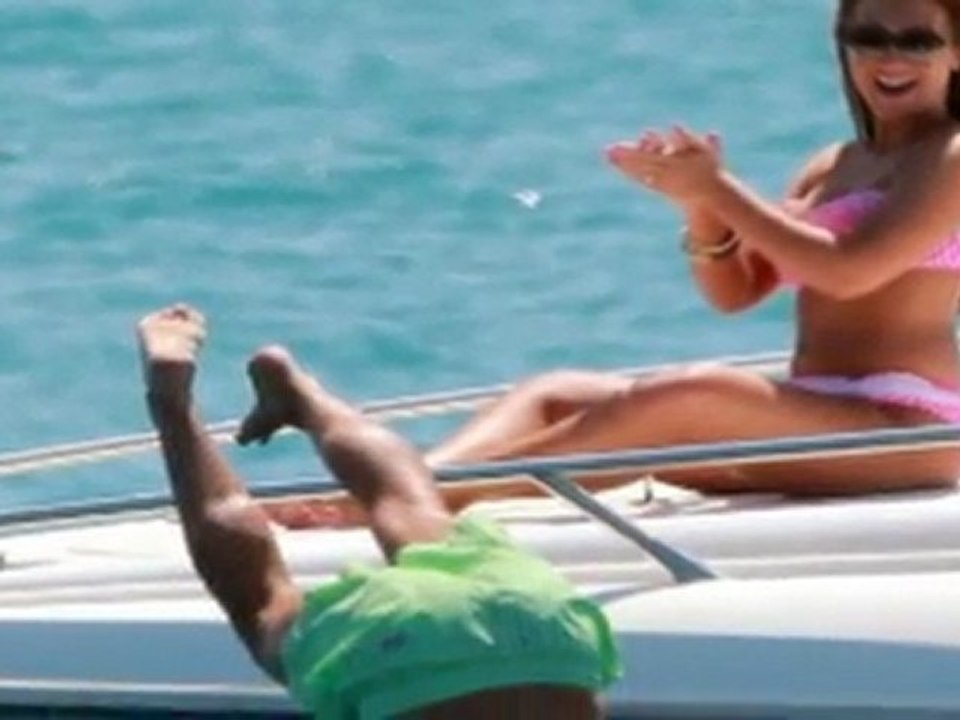 Lauren Goodger and Mark Wright Lark Around on Y...