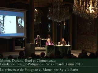 Monet, Durand-Ruel et Clemenceau  - Sylvie Patin