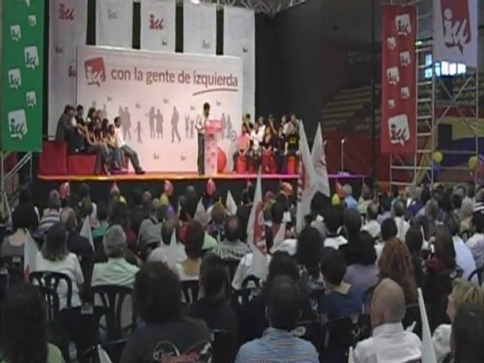 Miguel Angel Pavón, Mitin central Alicante