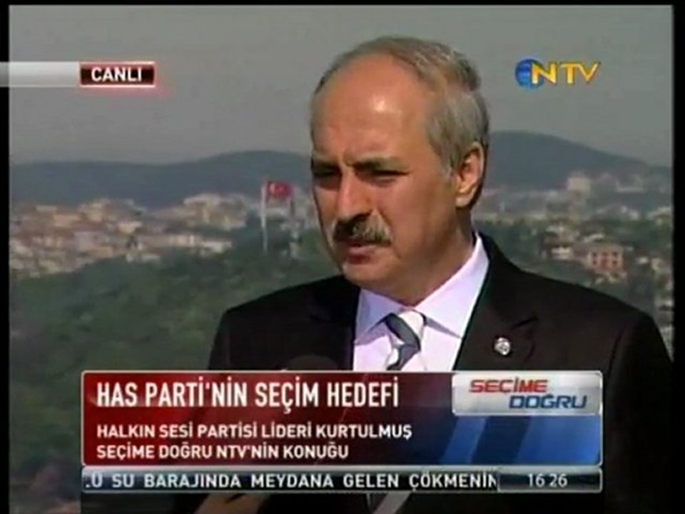 Numan Kurtulmuş Ntv'de Has Parti'nin Seçim Vaatlerini Anlattı
