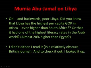 Message from Mu'ummur el-Qaddafi