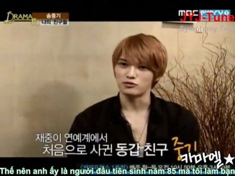 [Vietsub] 110517 Song Joong Ki - MBC DramaTic - with JAEJOONG CUT [symphony Team]