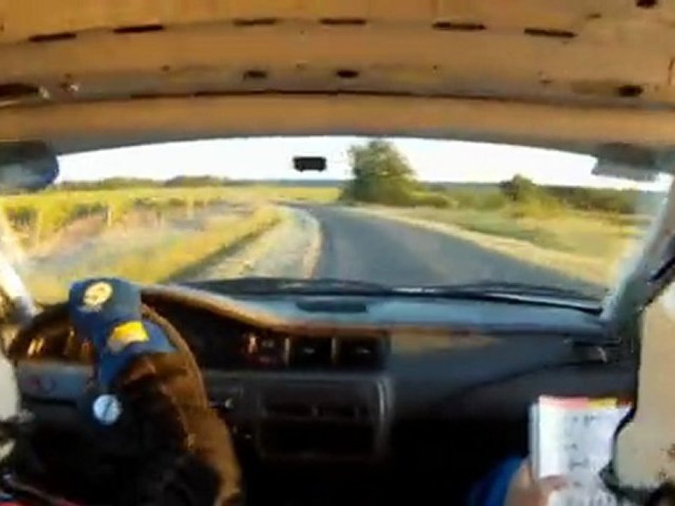 Rallye de la vallée du cher 2011 es3 Honda civic N2