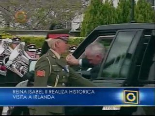 Reina Isabel visita a Irlanda