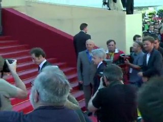 Cannes : tapis rouge pour "Pater", d'Alain Cavalier