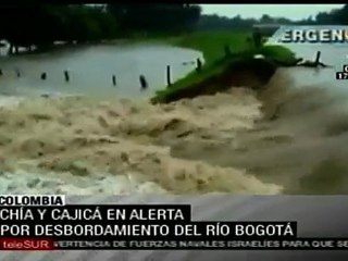 Colombia: sigue creciendo y causando estragos el río Bogot