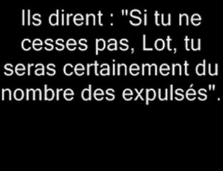 Le Prophète Loth (la Salut d'Allah sur lui) dans le Coran