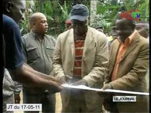 Tournée du président du conseil départemental du Niari