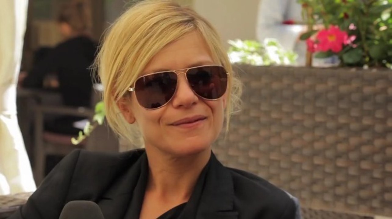 Marina Foïs pour le film Polisse de Maïwenn - Festival de Cannes 2011