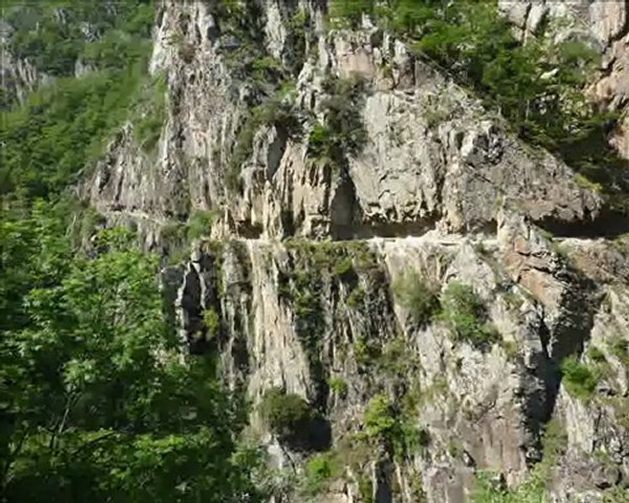 Les passerelles des Gorges de la Carança - Pyrénées Orientales