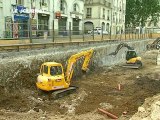 Nantes en pleine fouilles archéologiques