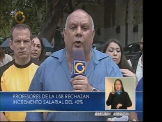 Profesores de la USB reclaman ajuste presupuestario