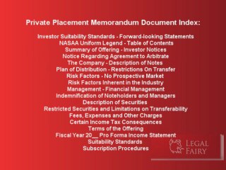 PPM Documents from LegalFairy.com