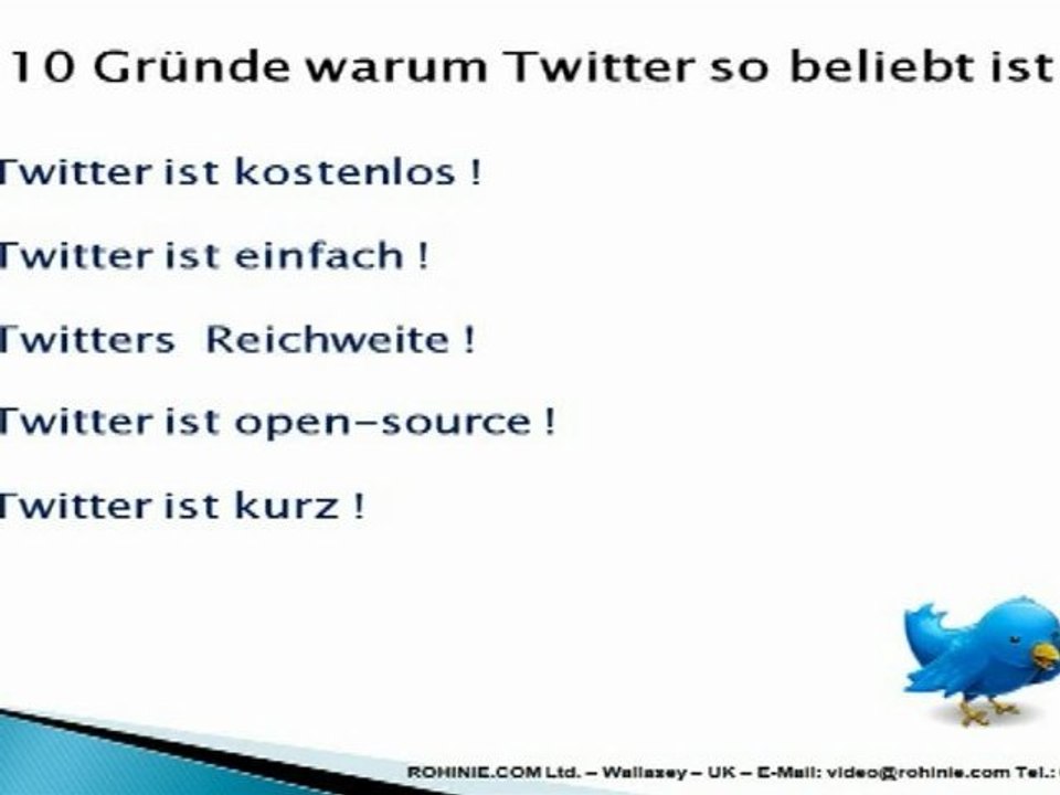 10 Gründe warum Twitter so geliebt wird