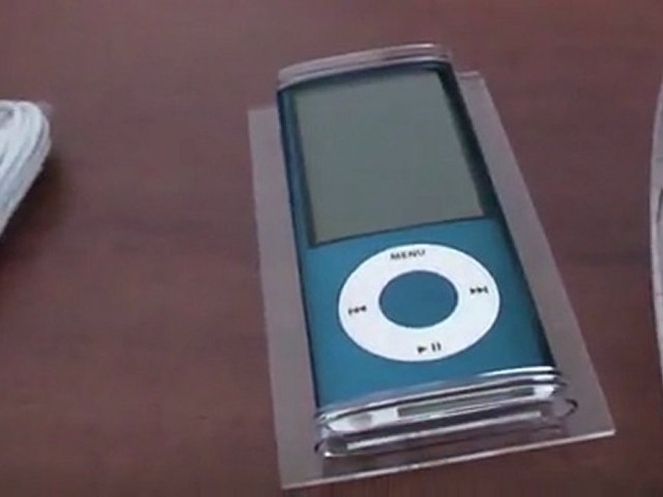 Deballage de l'iPod Nano 5G (Camera)