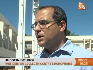 Le combat d'un couple lesbien (Montpellier)