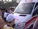 Arınç'ın konvoyundaki ambulans şoförü 'yuh' dedirtti