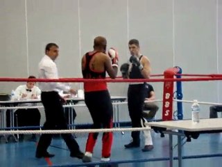 Gio en boxe française au championnat de l'Est_2011