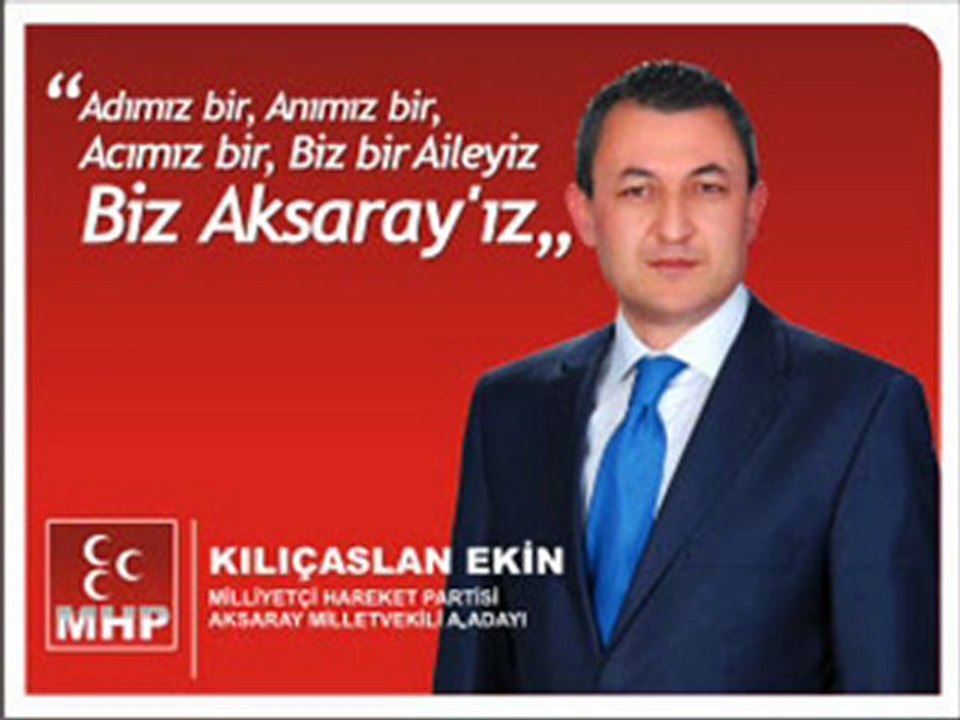 MHP 1.SIRA ADAYI KILIÇASLAN EKİN KONUĞUMUZ OLDU (1)