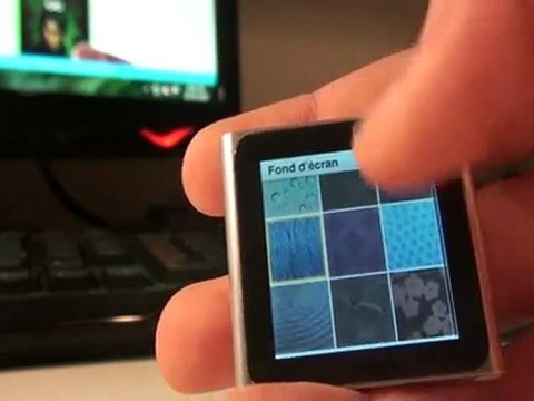 Presentation du nouvel ipod nano 6eme generation (French ,HD)