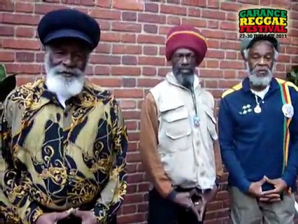 The Abyssinians announcement Garance Reggae Festival 2011