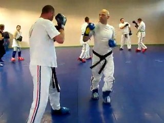 exercice téchnique de combat pour la 1 dan