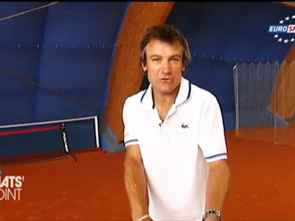Wilander'den servis dersleri