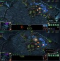[SC2] IvDUnivOne VS SqulL : View of 2 players Starcraft II :