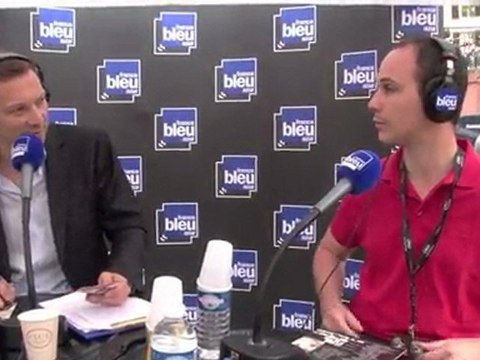 france bleu azur à Cannes à l'occasion du Festival International du Film