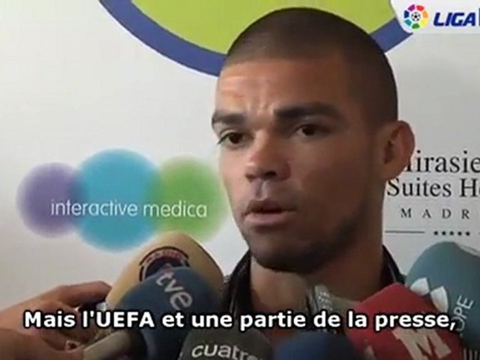 Pepe taille Messi et le Barça !