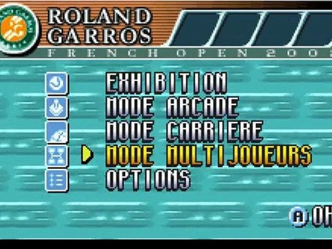 (thegamer) joue a un jeux retro rollan garros 2002 game boy advance