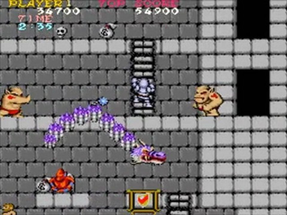 [ défi spoil découverte ] 05/Ghosts'n Goblins arcade