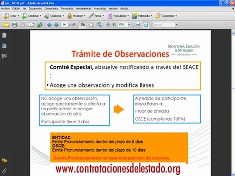 Contrataciones del Estado (Parte10)