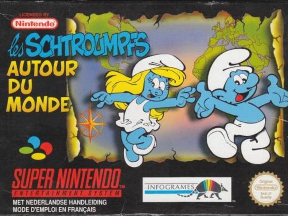 Présentation Les Schtroumpfs 2 (SNES)