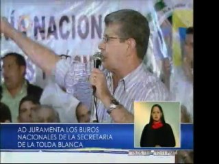 AD juramenta nuevas secretarías en el país