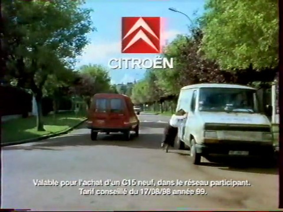 Publicité Citroën 1998