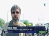 Itw Gilles Deguet - Manifestation sur le nucléaire à Chinon - 25 Avril 2011 - extrait 19/20 France 3 Centre
