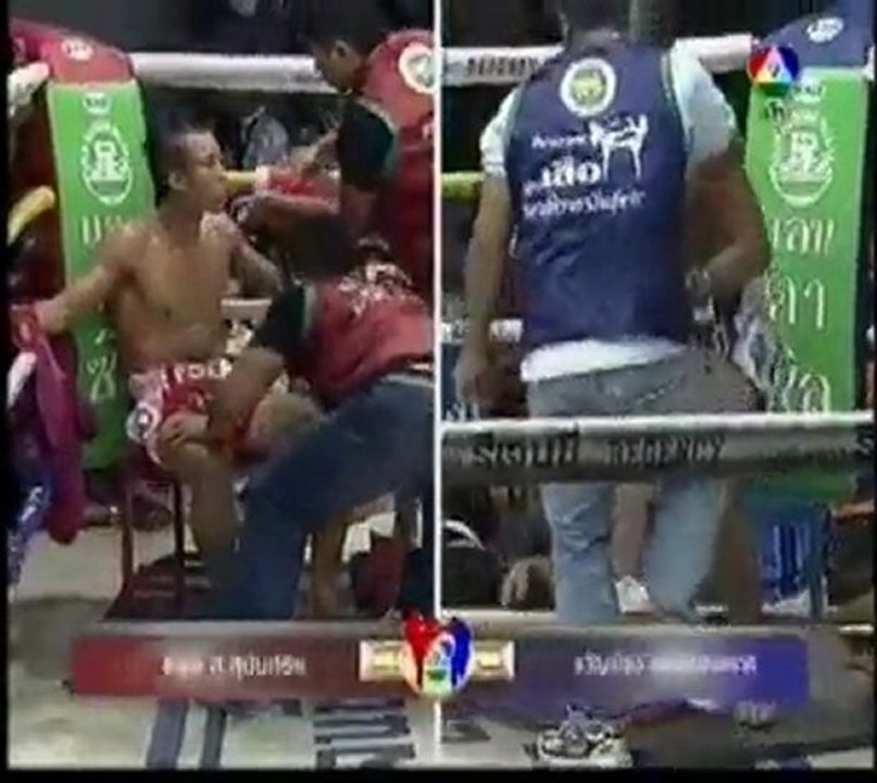 Seeoi Sor Sonnantachai vs Kwanmeuang Petchmueangtrat part 1 - Top Fight - Channel 7 live 05-09-2010