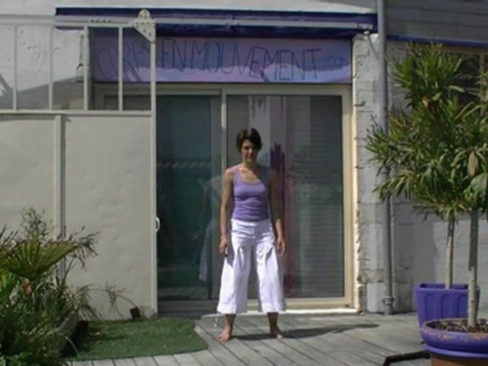 Gymnastique sensorielle - 01 - La fleur