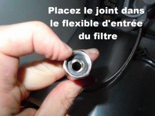 Installation du filtre sous évier - CLICOFSE