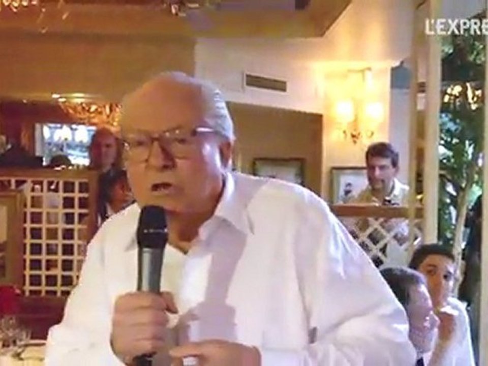 Jean-Marie Le Pen commente l'affaire DSK