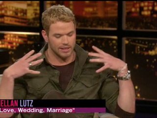 Kellan Lutz en el Show de Chelsea Lately