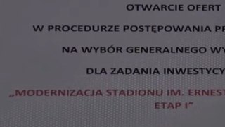 Stadion: Oferty przetargu na Generalnego Wykonawcę