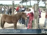 Les écoliers à la ferme (Basse Nomandie)