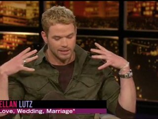 Kellan Lutz en el show de Chelsea Lately
