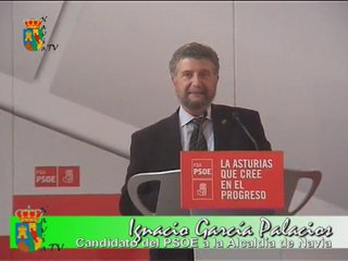 Mitin del PSOE en Navia